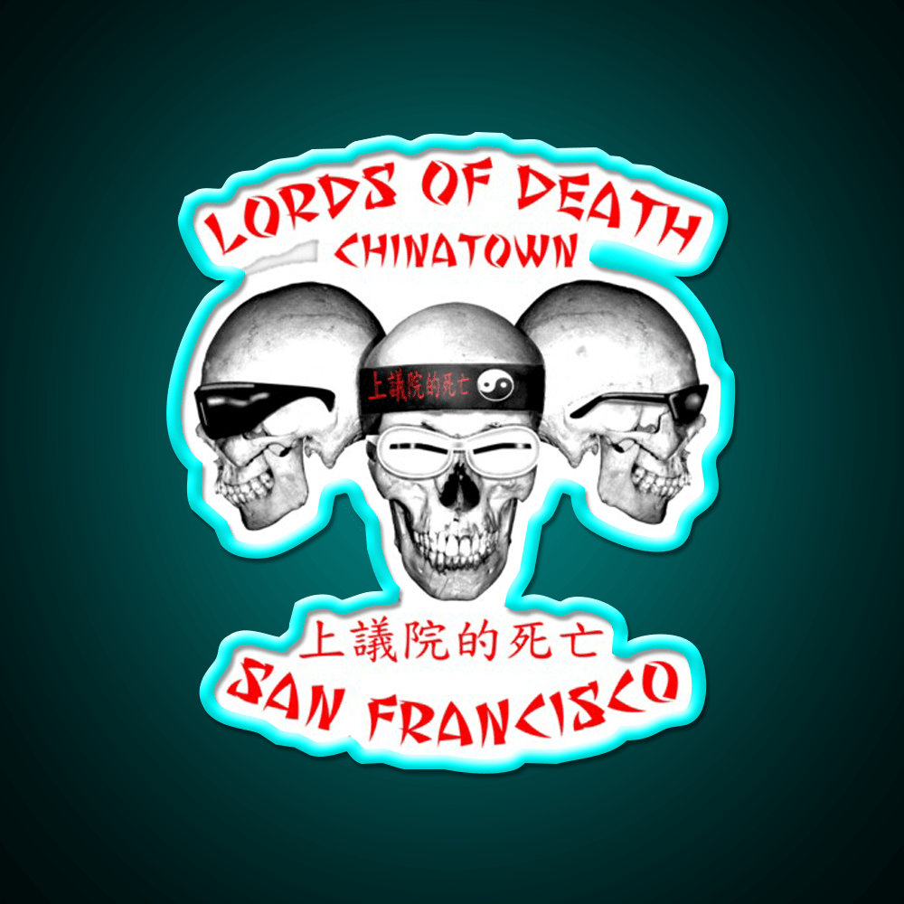 Lords Of Death Asian Cultural Led Neon Sign Rgb Color - Shineneon
