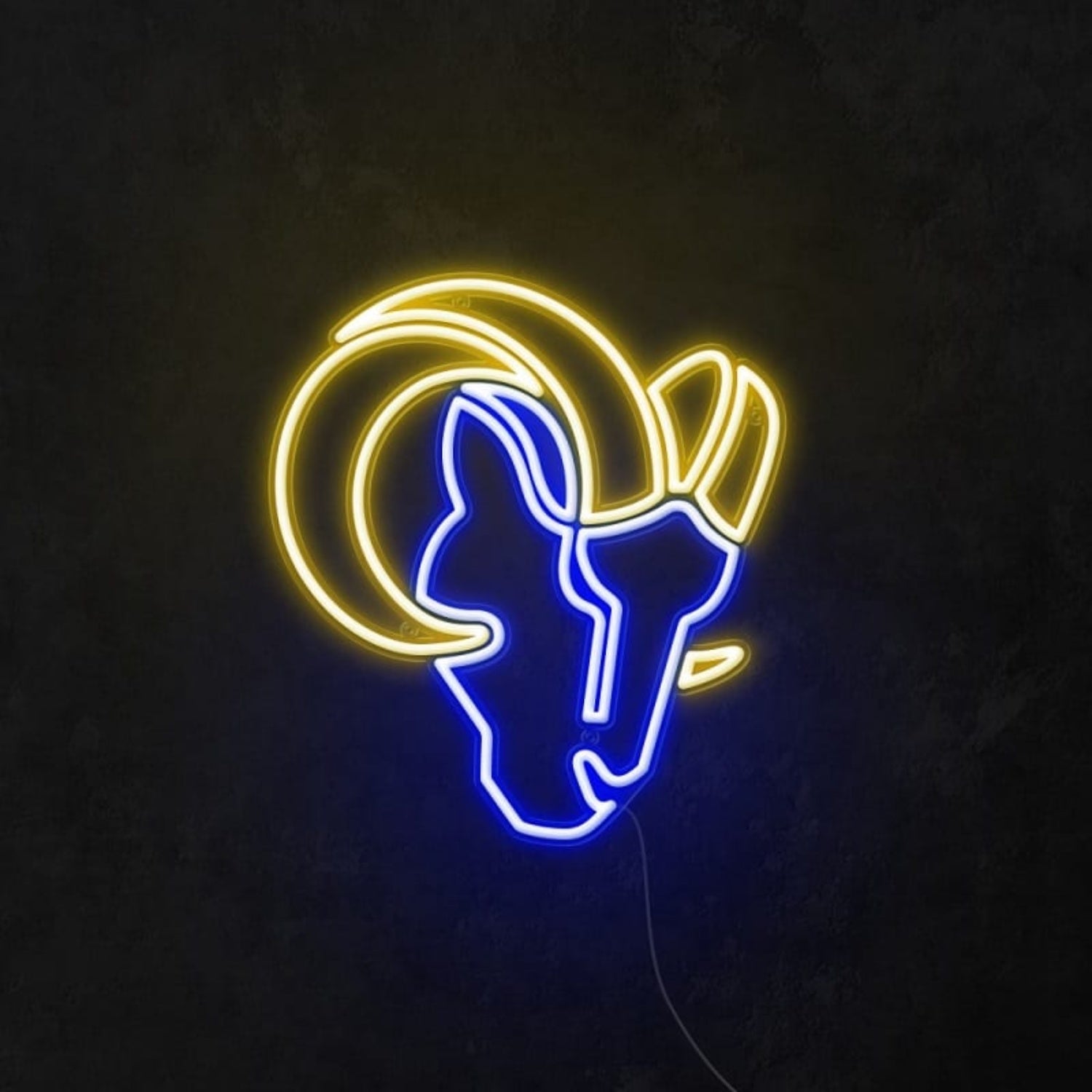 Los Angeles Rams Led Neon Sign Wall Art | Shineneon