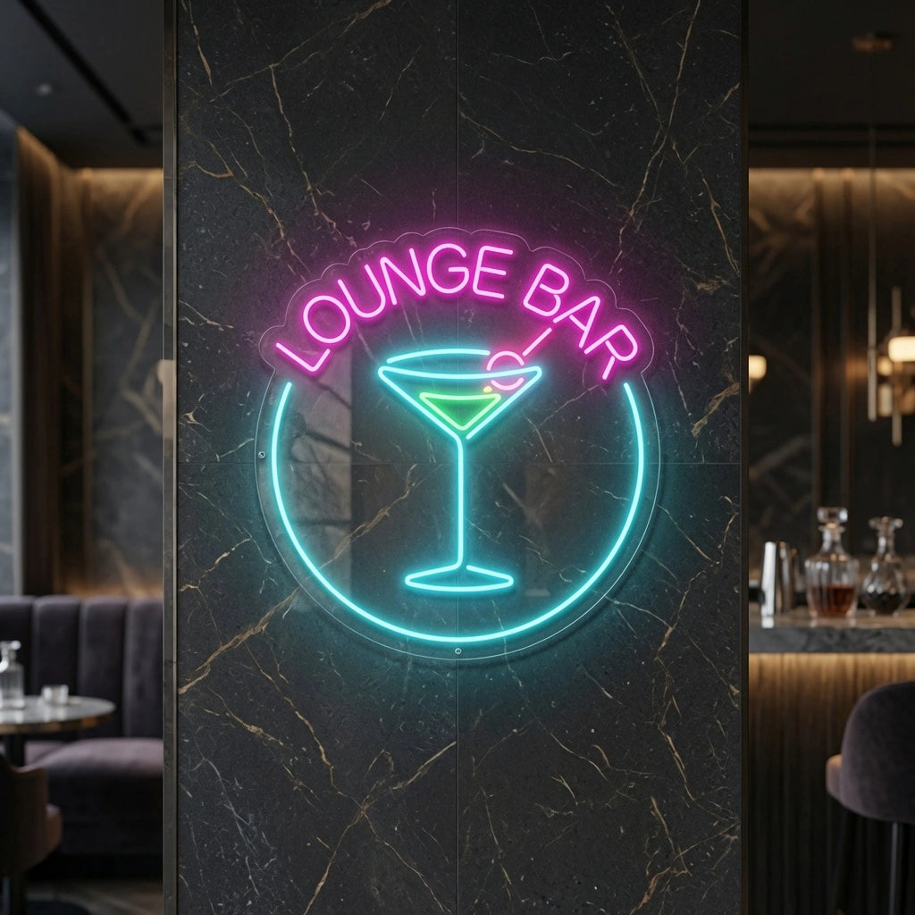 Lounge Business LED Neon Sign - 02 High-Converting Product Image