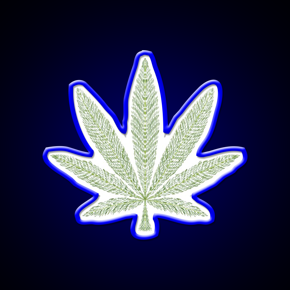 Love Bob Marley Hemp Inspired Green Leaf Led Neon Sign Rgb Color - LED neon sign view 5
