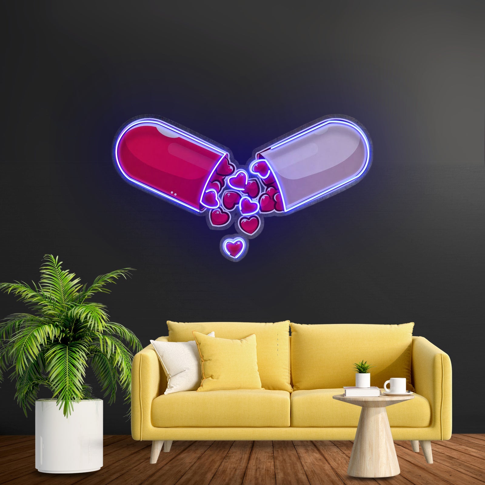 Love Capsule Cartoon Led Neon Sign Light Custom Led Signs - Shineneon