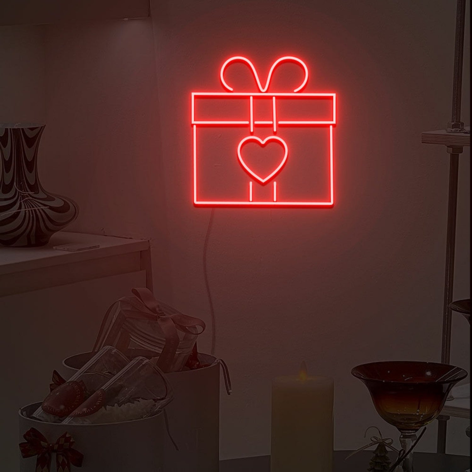 Love Gift Neon Sign Neon Light Signs For Wedding | Shineneon