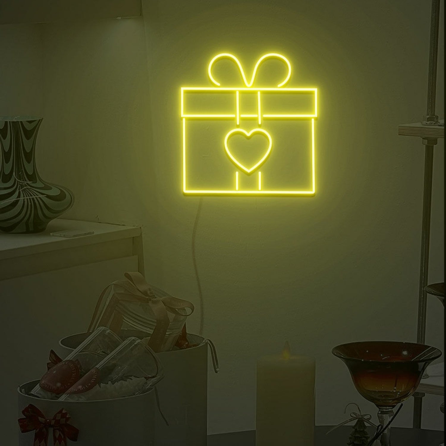 Love Gift Neon Sign Neon Light Signs For Wedding | Shineneon