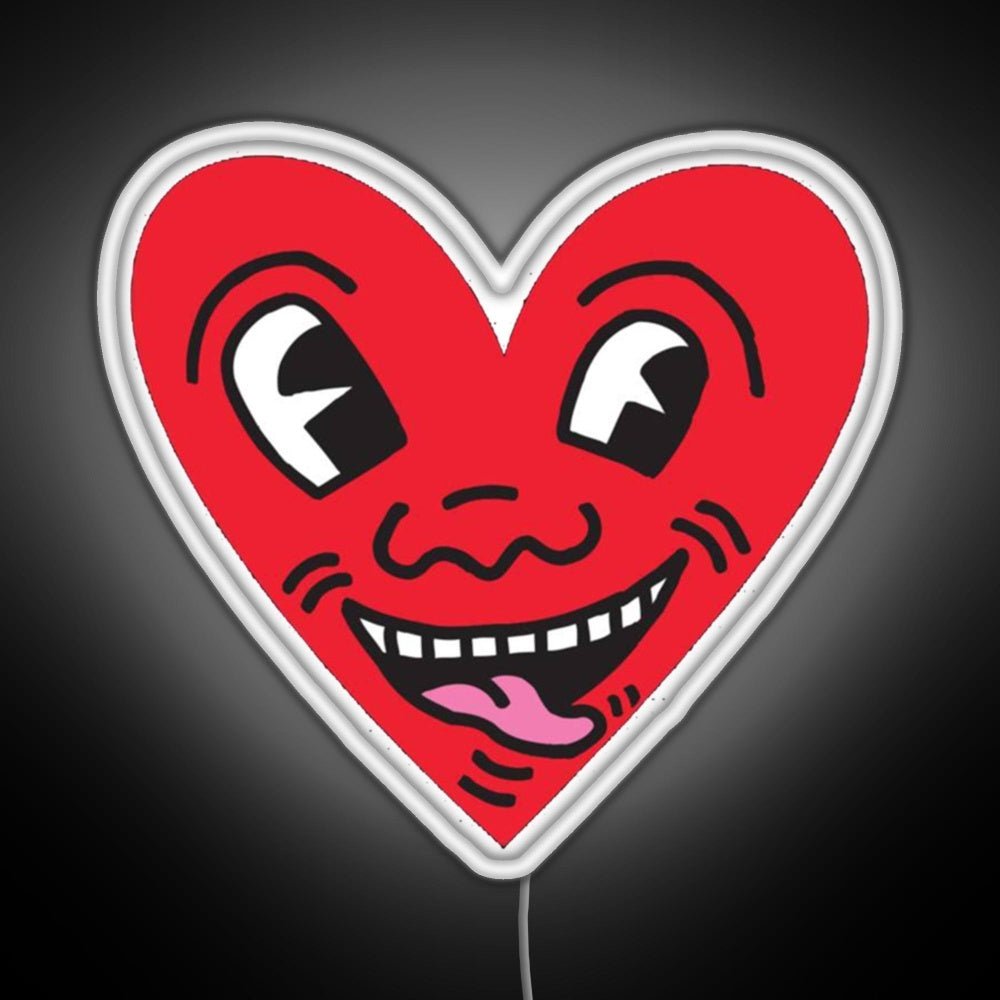 Love Heart Rgb Led Neon Sign Pop Wall Art - Shineneon