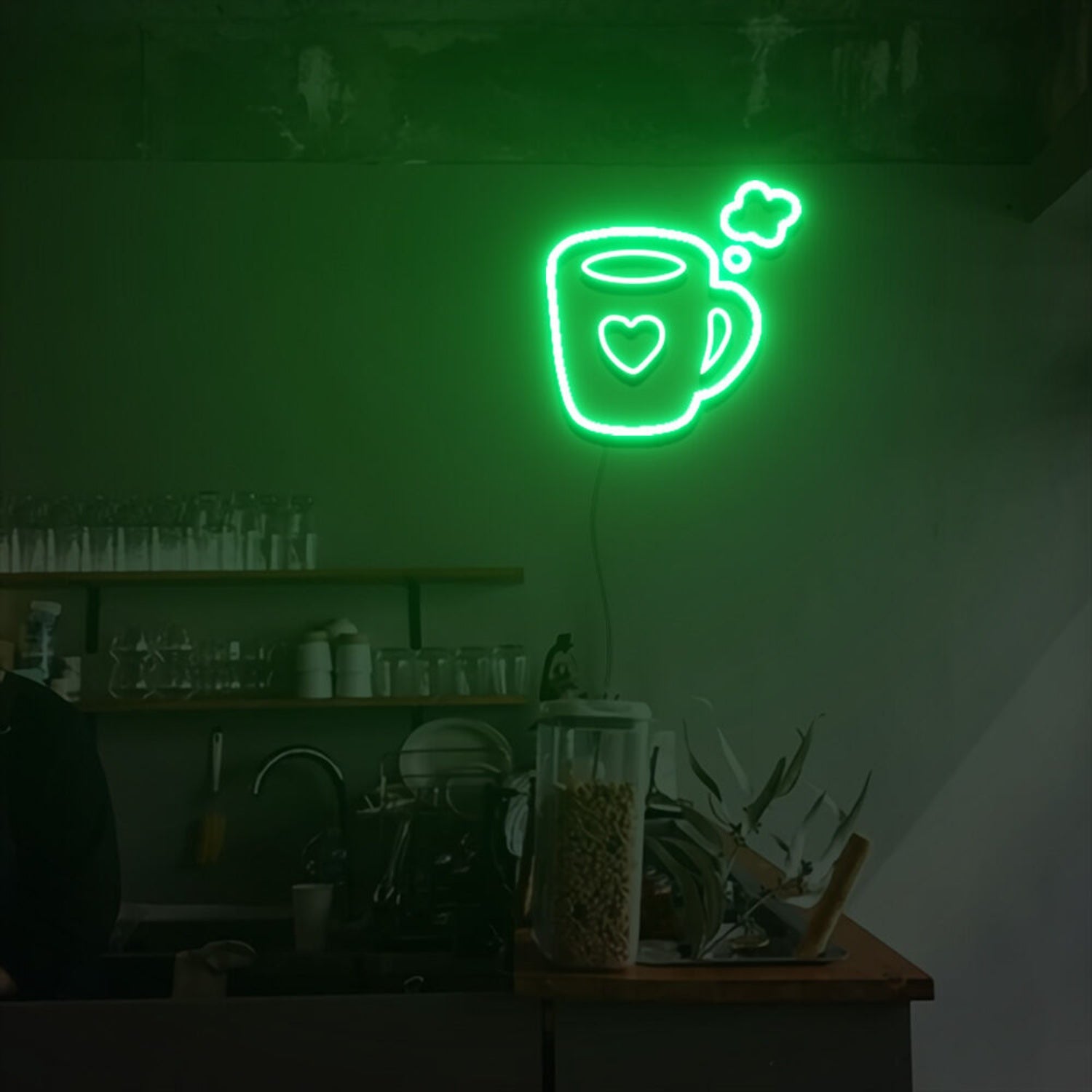 Love Hot Coffee Led Neon Sign Lights For Home Party | Shineneon