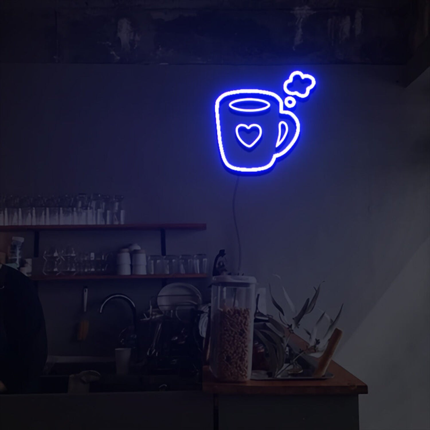 Love Hot Coffee Led Neon Sign Lights For Home Party | Shineneon