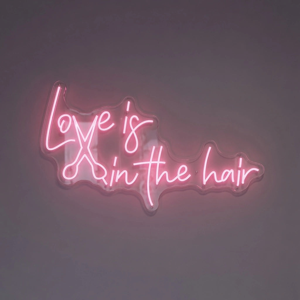 Love Is Bedroom Wall Decor LED Neon Sign - 01 Original Product Image