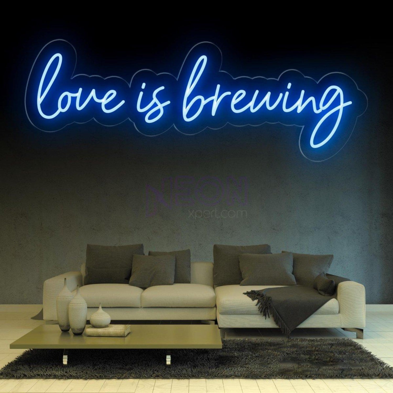 Love Is Brewing Coffee Led Neon Sign | Shineneon