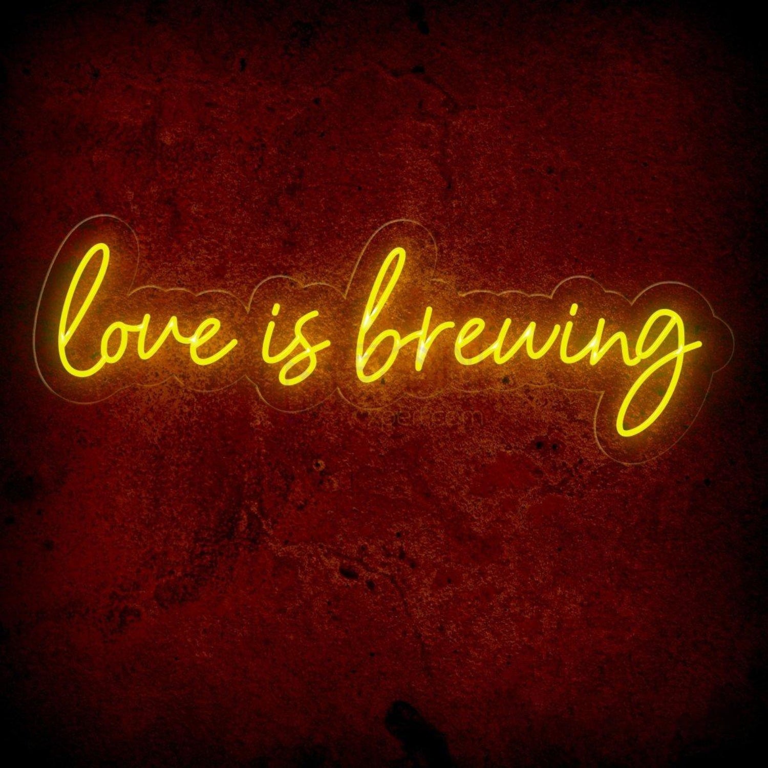 Love Is Brewing Coffee Led Neon Sign | Shineneon