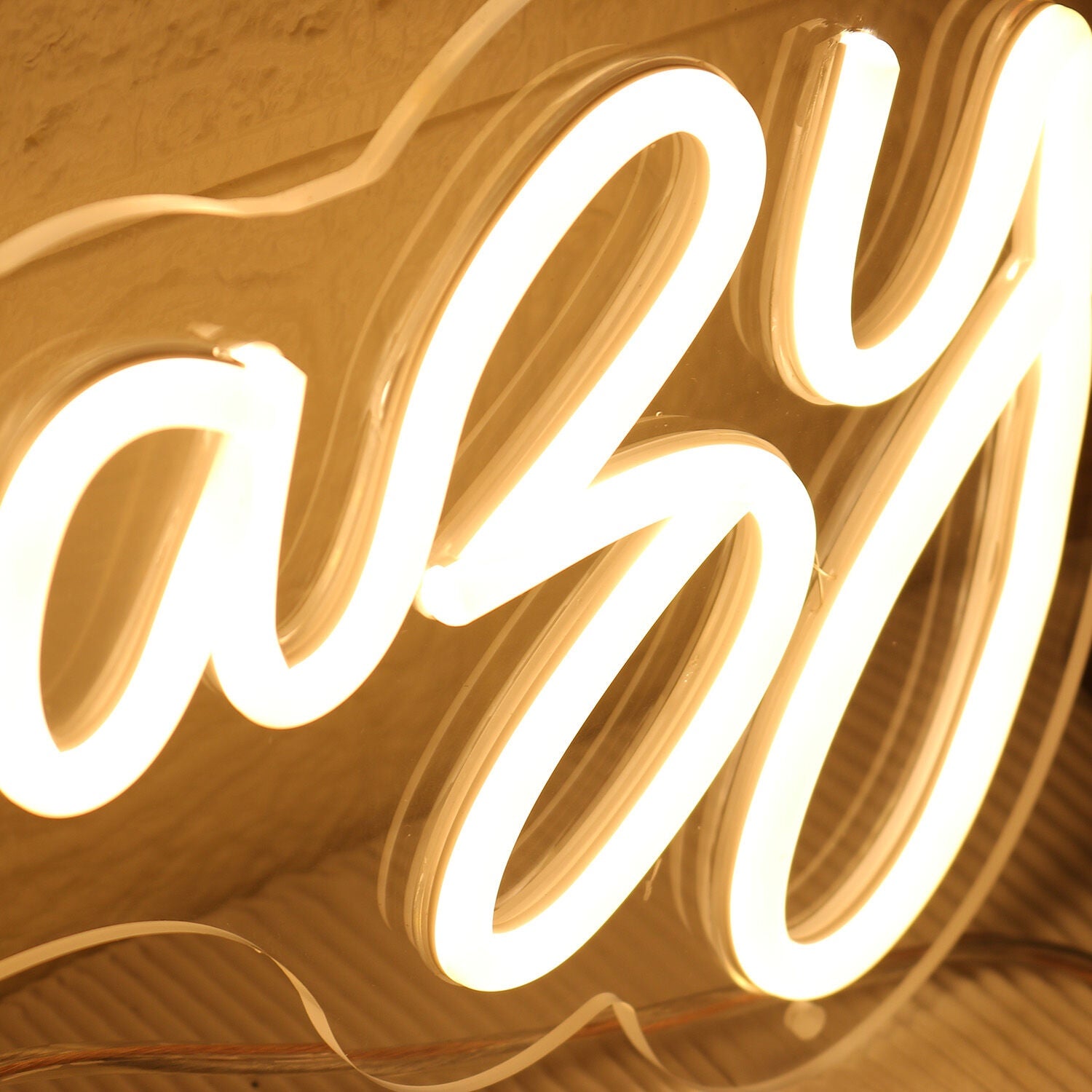 Love Is Crazy Yellow Neon Sign | Shineneon