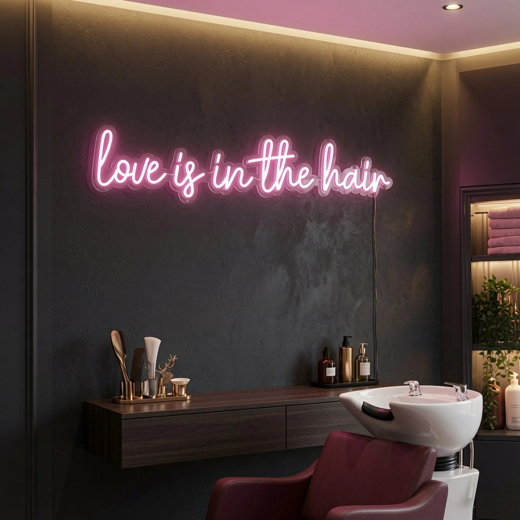 Love Is Shop Wall Decor LED Neon Sign - 02 High-Converting Product Image
