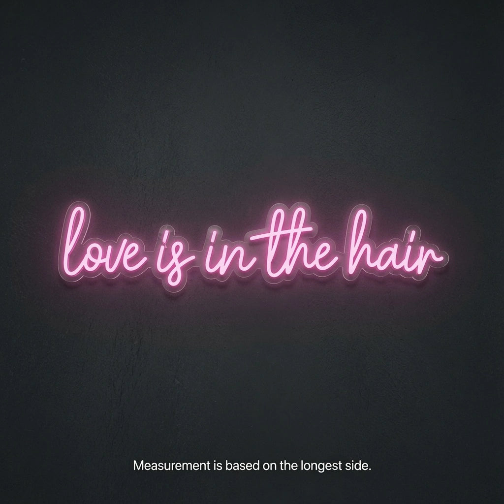 Love Is Shop Wall Decor LED Neon Sign - 04 Size Image