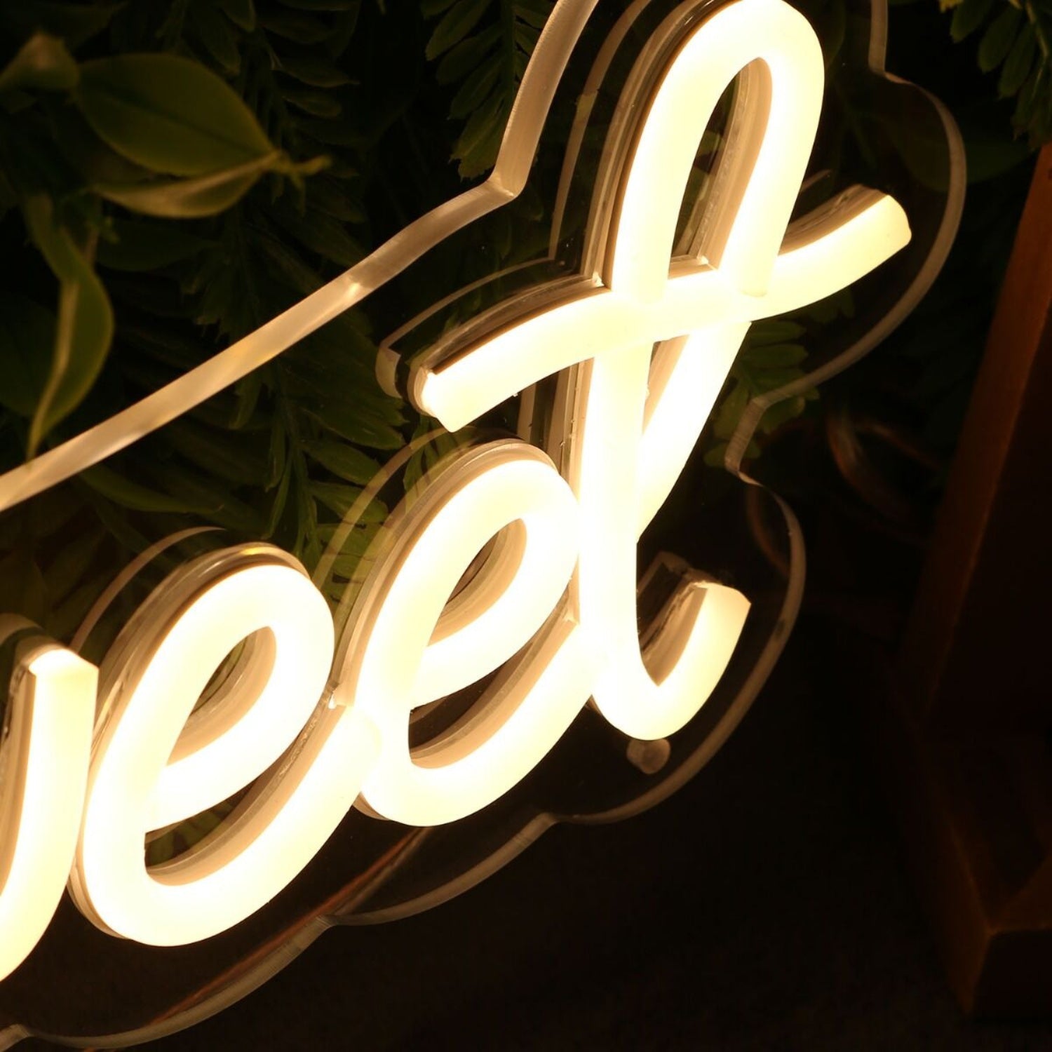 Love Is Sweet Yellow Led Neon Sign - Shineneon