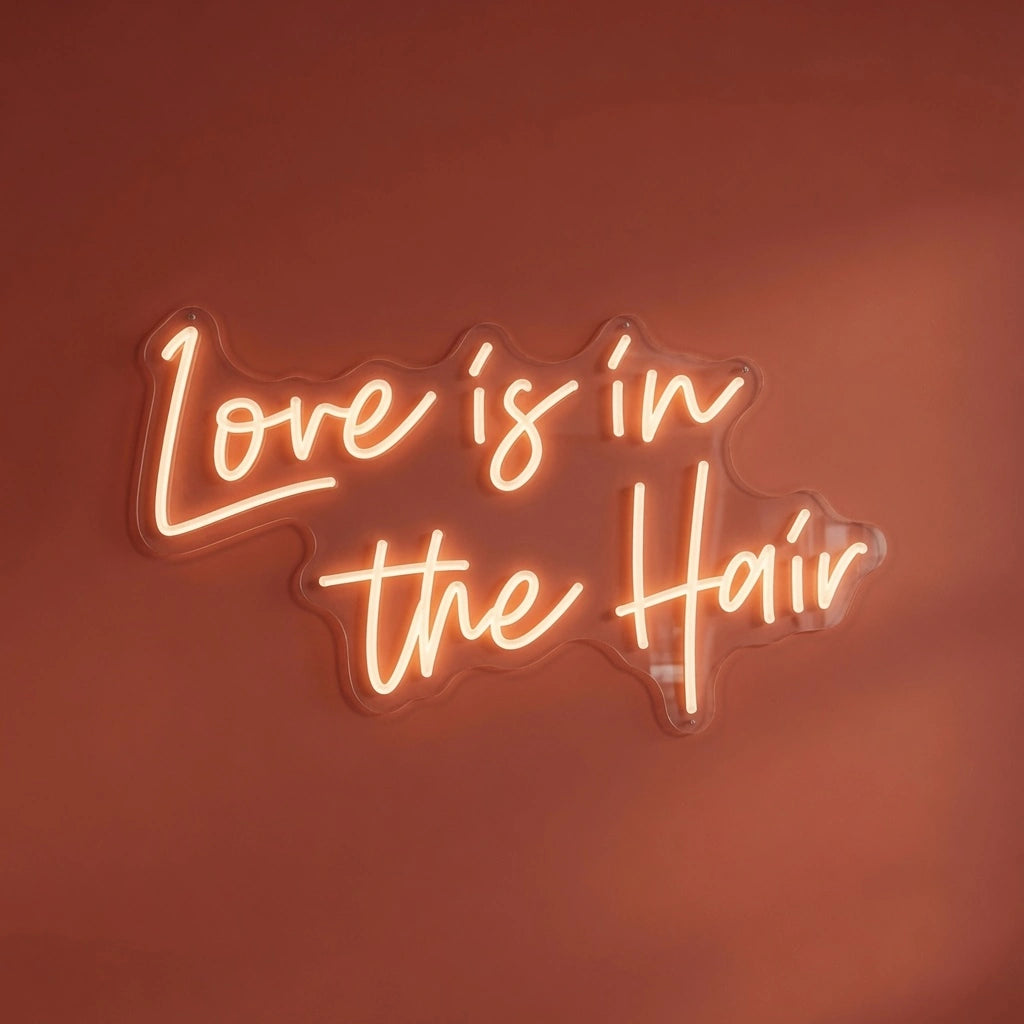 Love Is Wall Decor LED Neon Sign - 04 Size Image