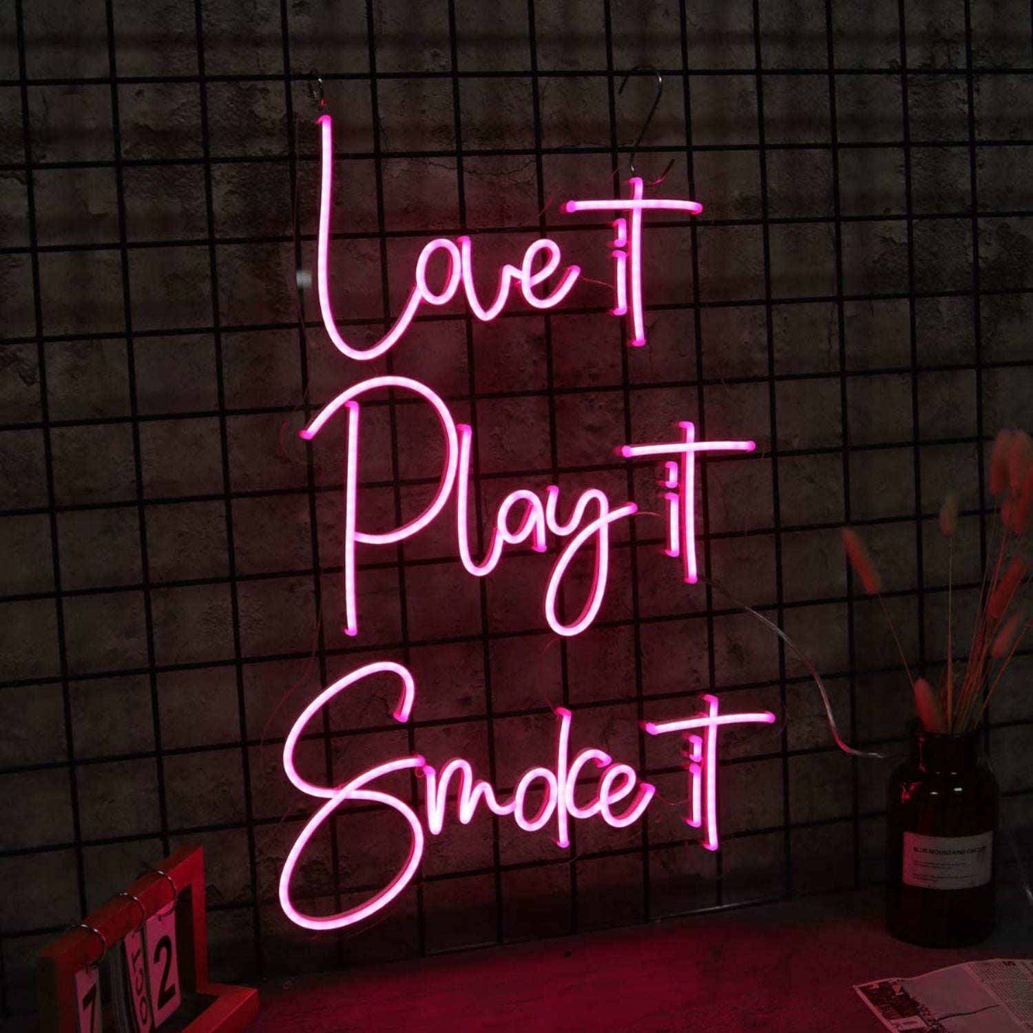Love It Play It Smoke It Neon Sign | Shineneon