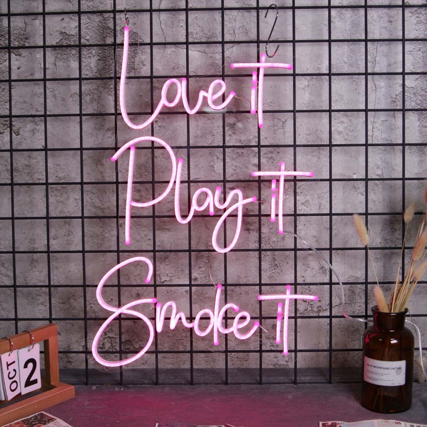 Love It Play It Smoke It Neon Sign | Shineneon