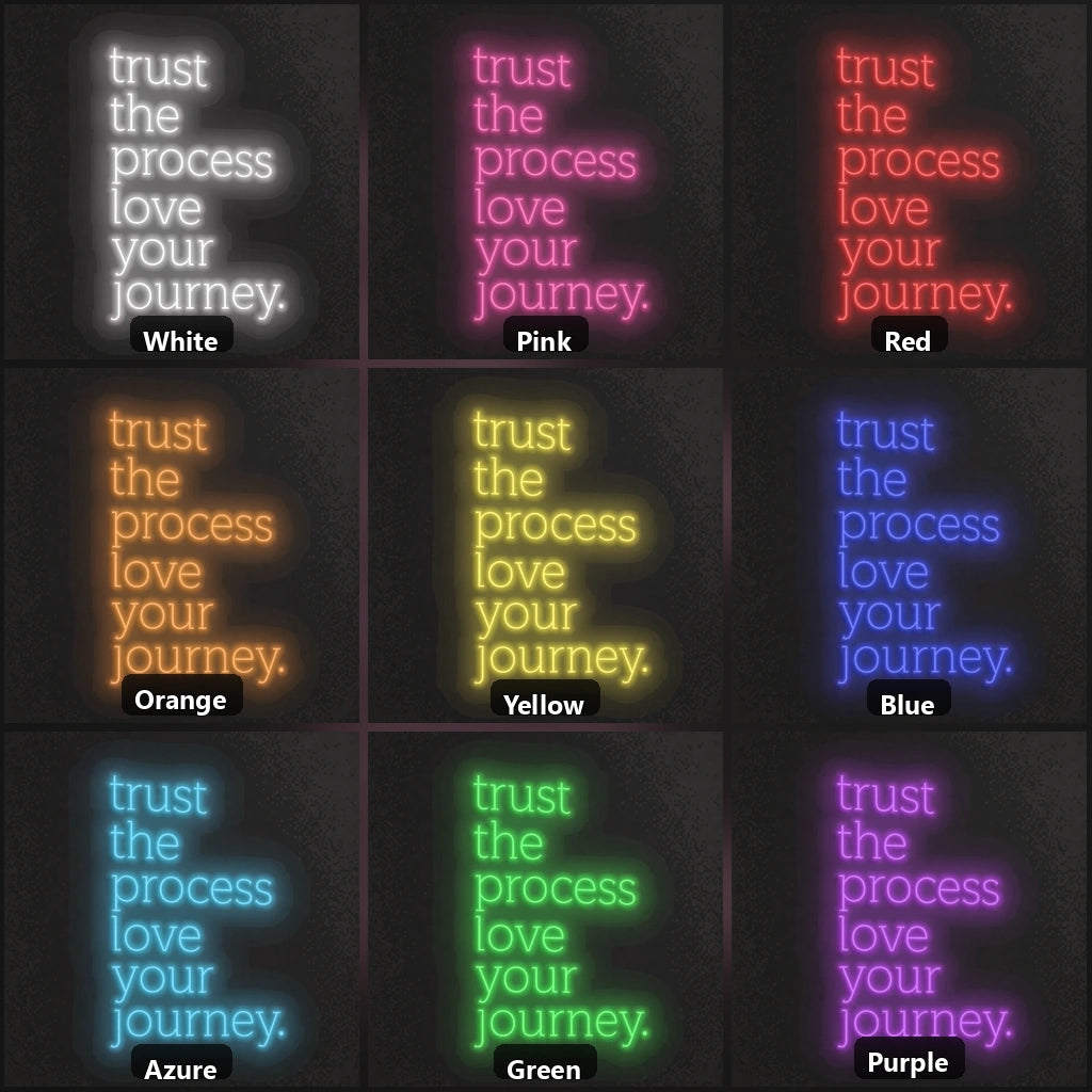 Love LED Neon Sign Garage Neon Sign color grid