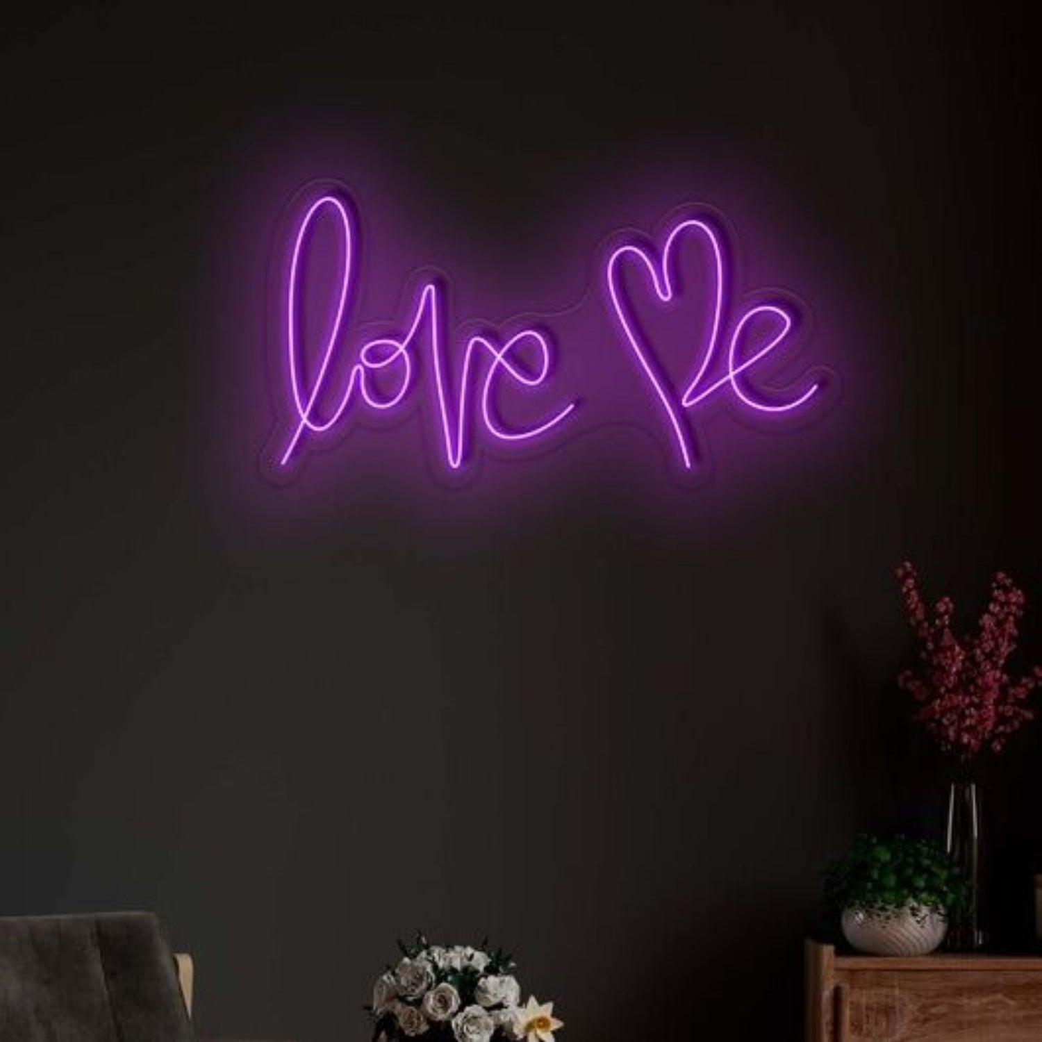 Love Me Led Neon Sign Wedding Neon Sign | Shineneon
