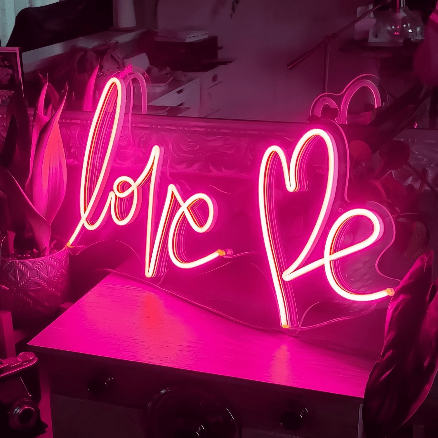 Love Me Neon Sign Illuminate Your Space | Shineneon