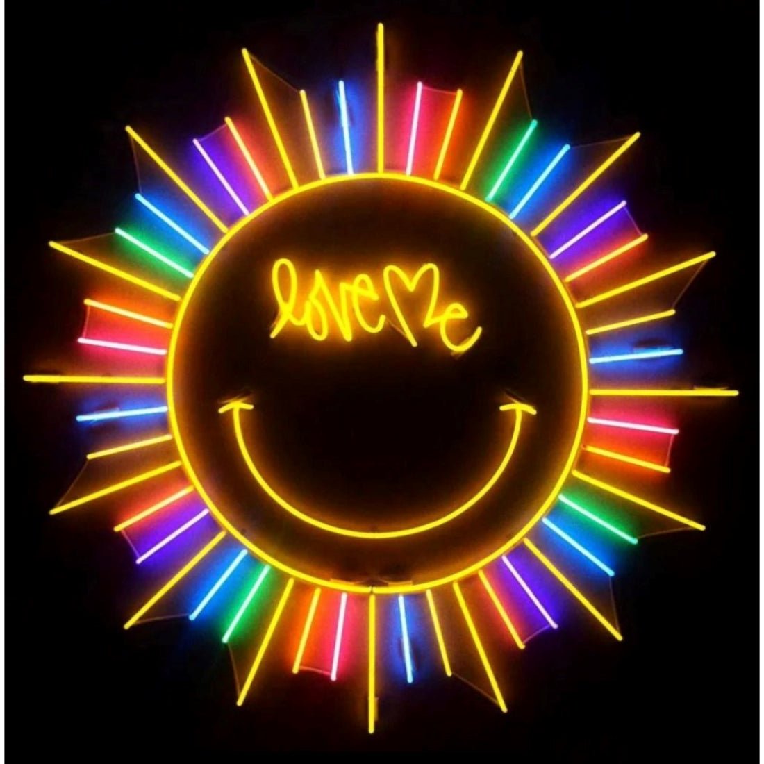 Love Me Smile Led Sign Business Neon Sign - Shineneon