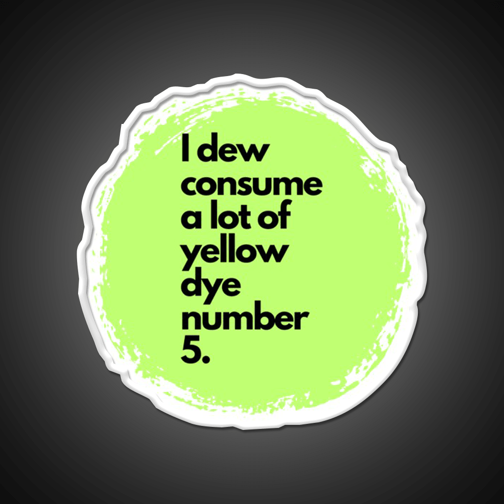 Love Mountain Dew Fast Food Led Neon Sign For Burger Place Rgb Color - Shineneon
