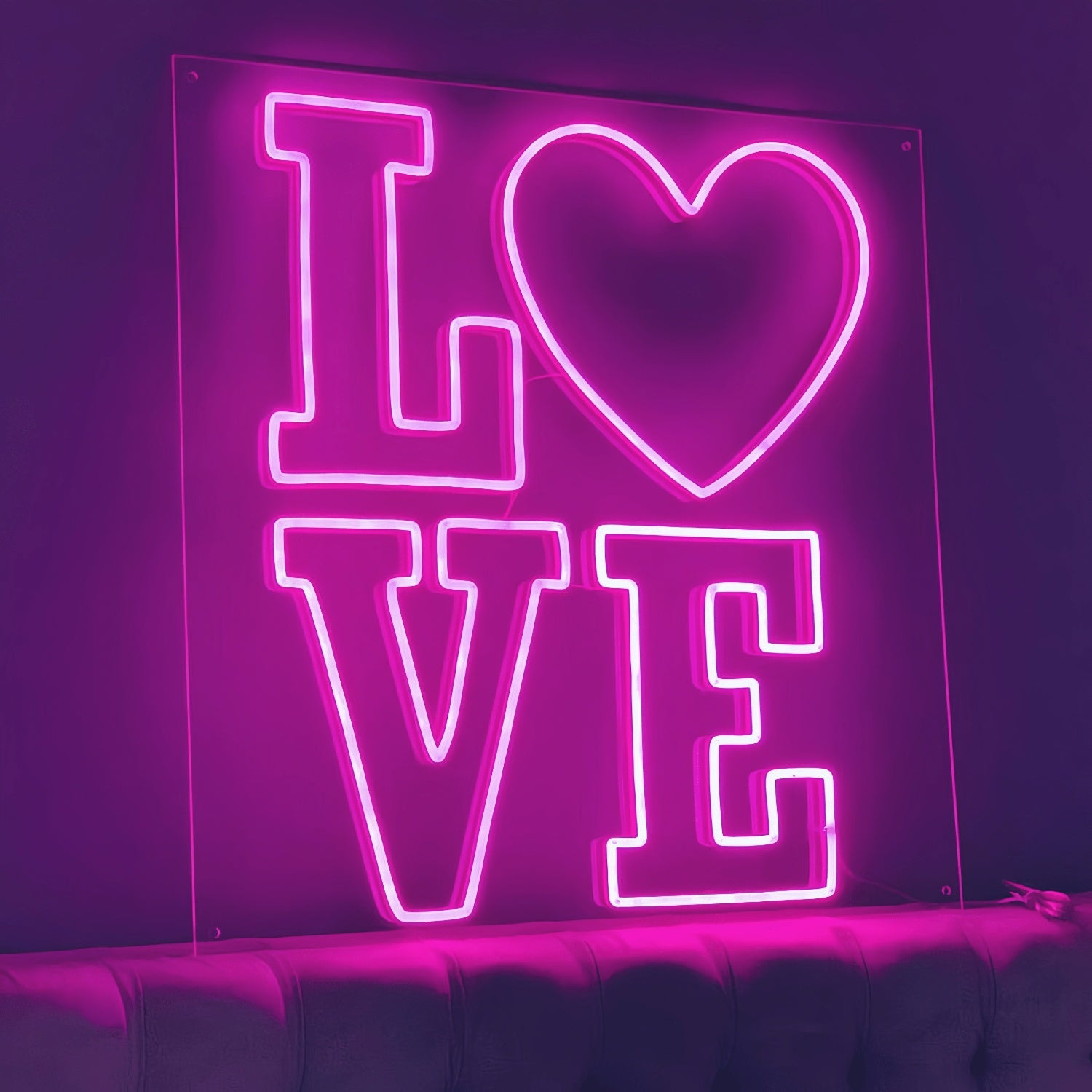 Love Neon Sign Radiate Affection And Warmth In Style | Shineneon
