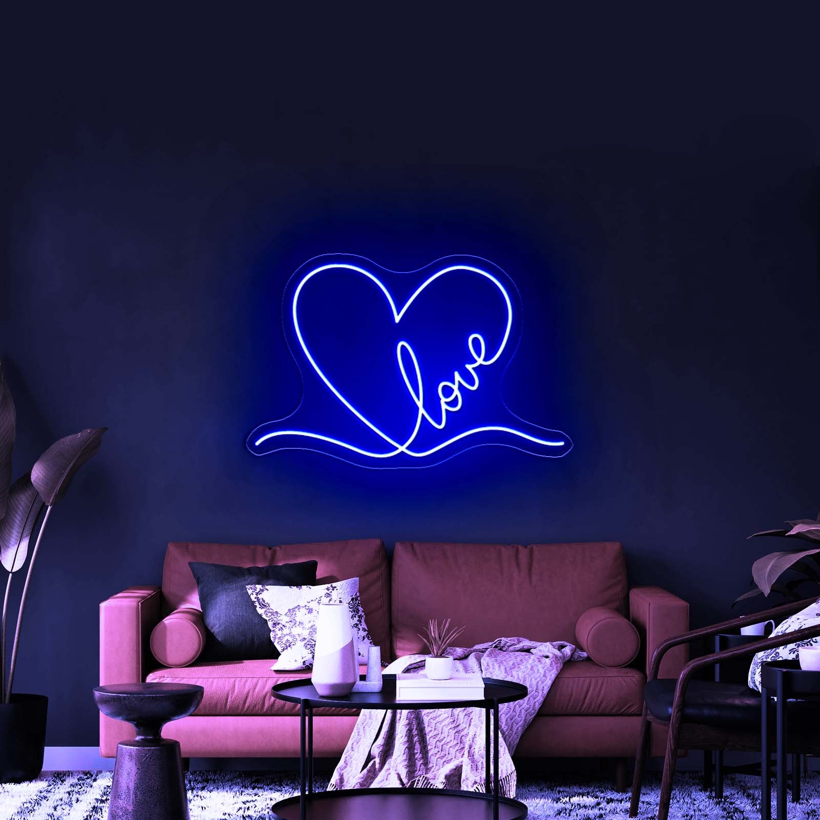Lovely Clouds Artwork Led Neon