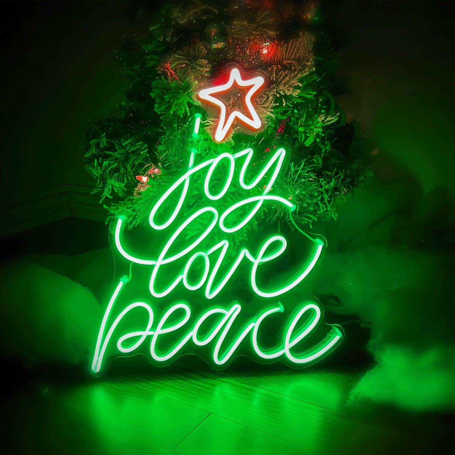 Love Peace Neon Sign Illuminate Your Space | Shineneon