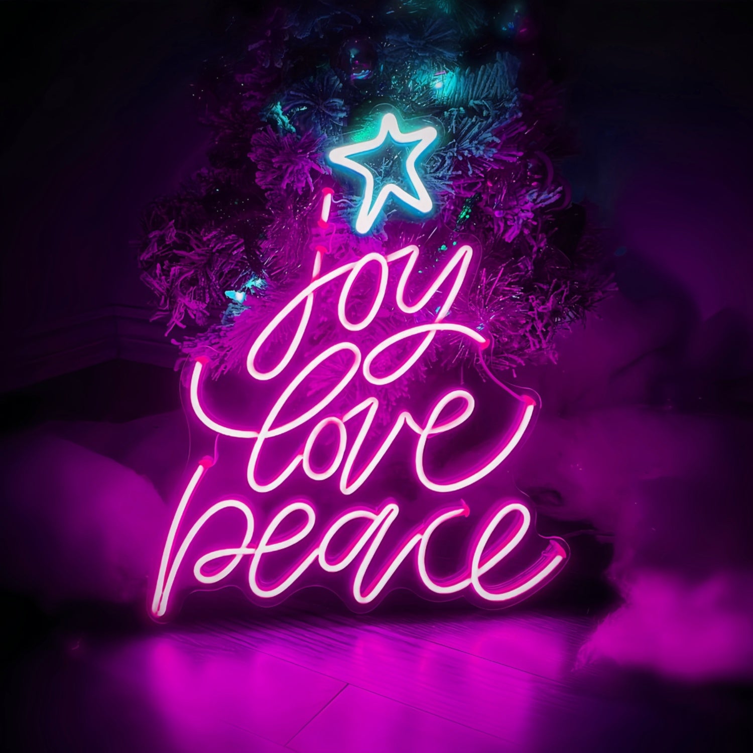 Love Peace Neon Sign Illuminate Your Space | Shineneon
