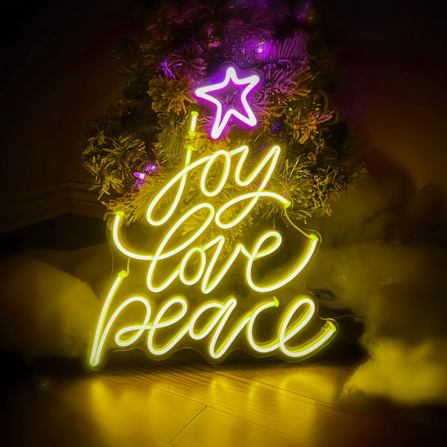 Love Peace Neon Sign Illuminate Your Space | Shineneon