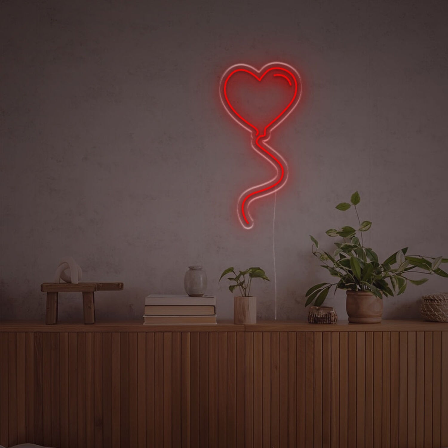 Love Shape Balloon Led Neon Sign | Shineneon