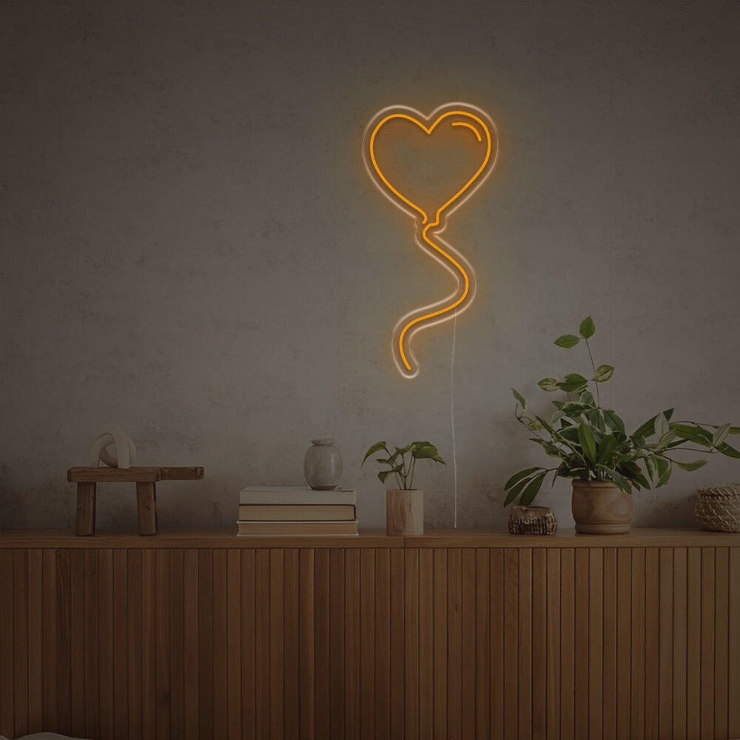 Love Shape Balloon Led Neon Sign | Shineneon