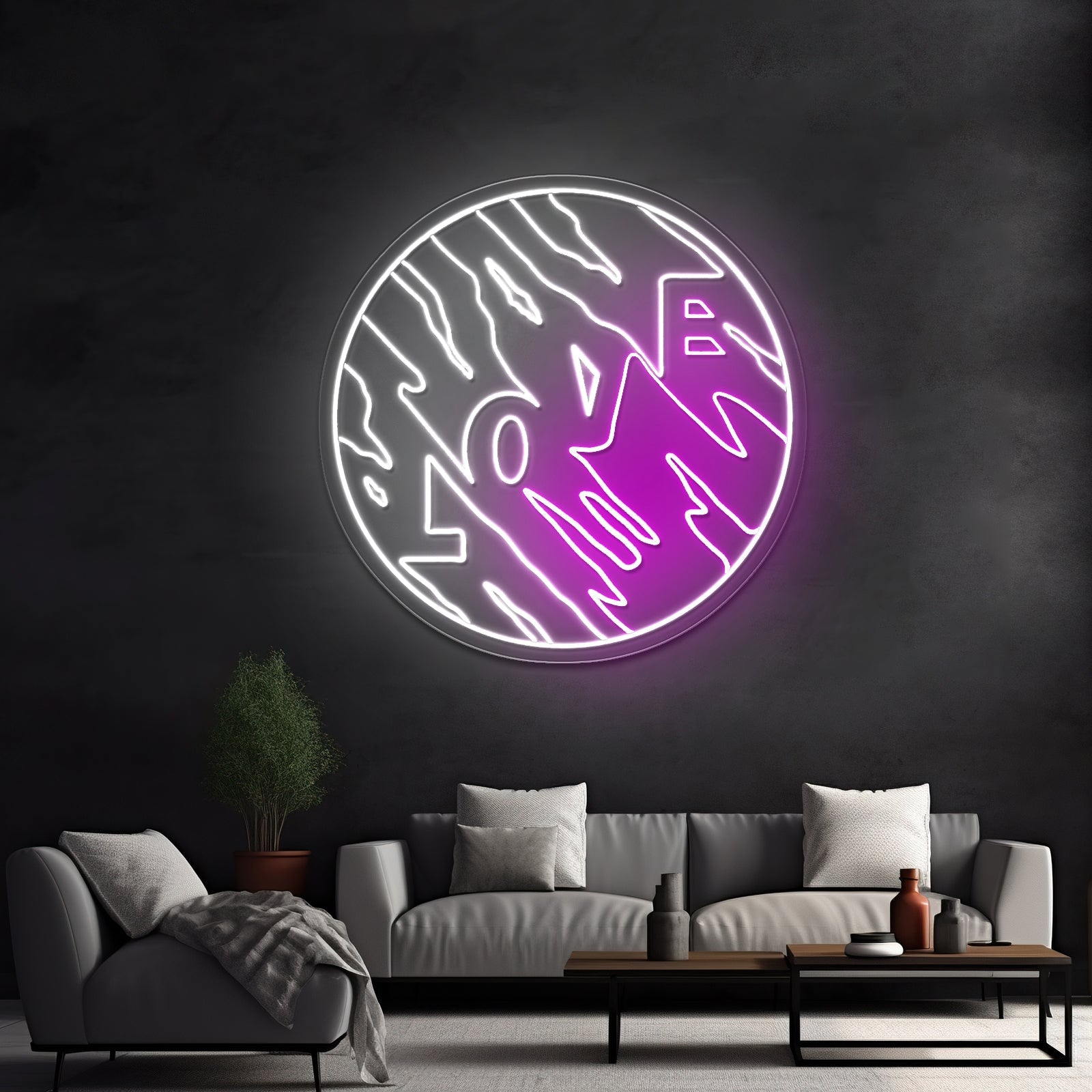 Love Shape For You Artistic Neon Signs Wall Art Led Signs - Shineneon