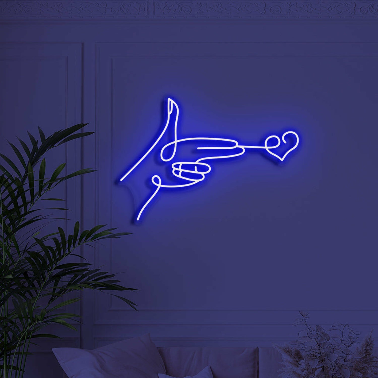 Love Shot Neon Cupids Arrow In Bright Light | Shineneon