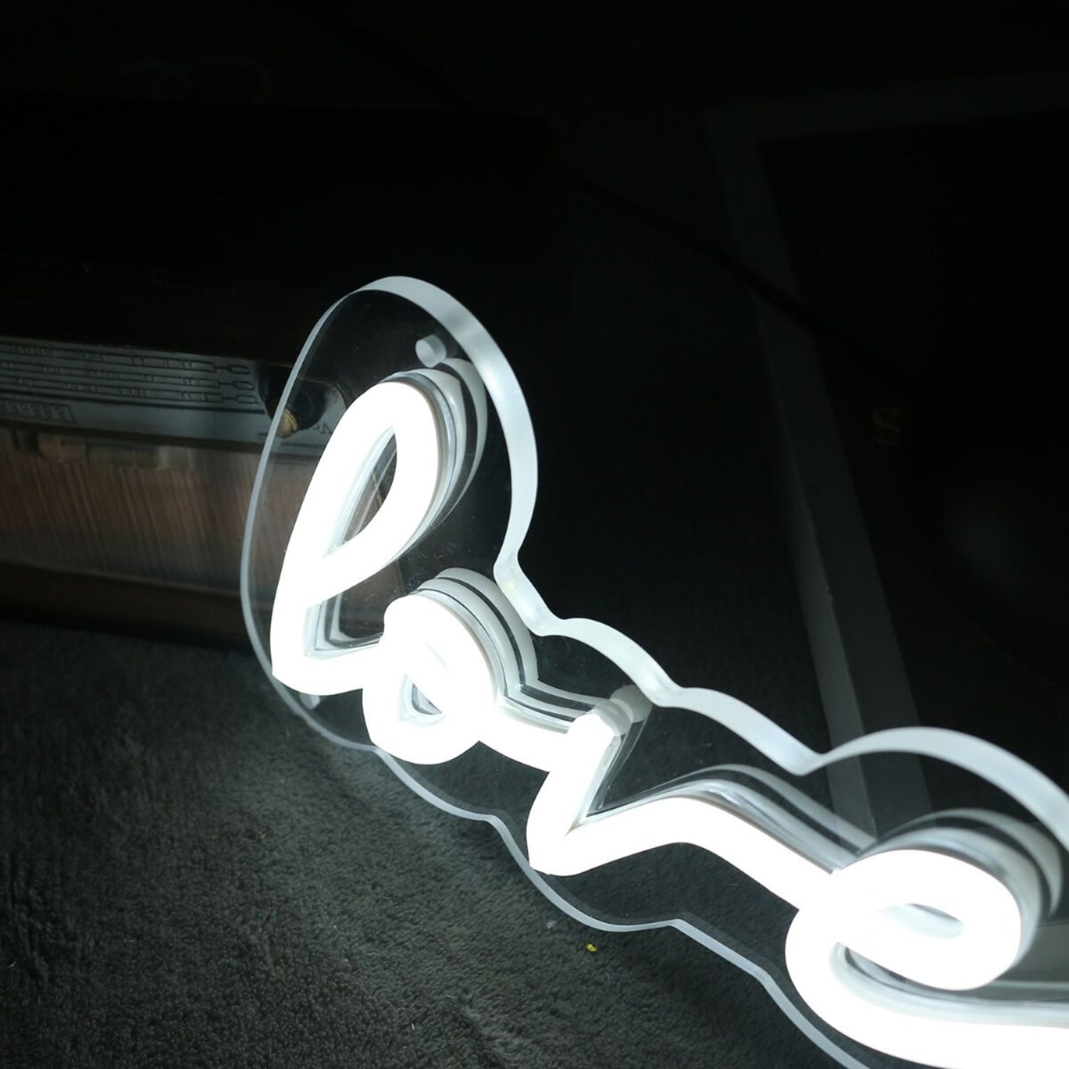 Love Story White Led Neon Sign - Shineneon