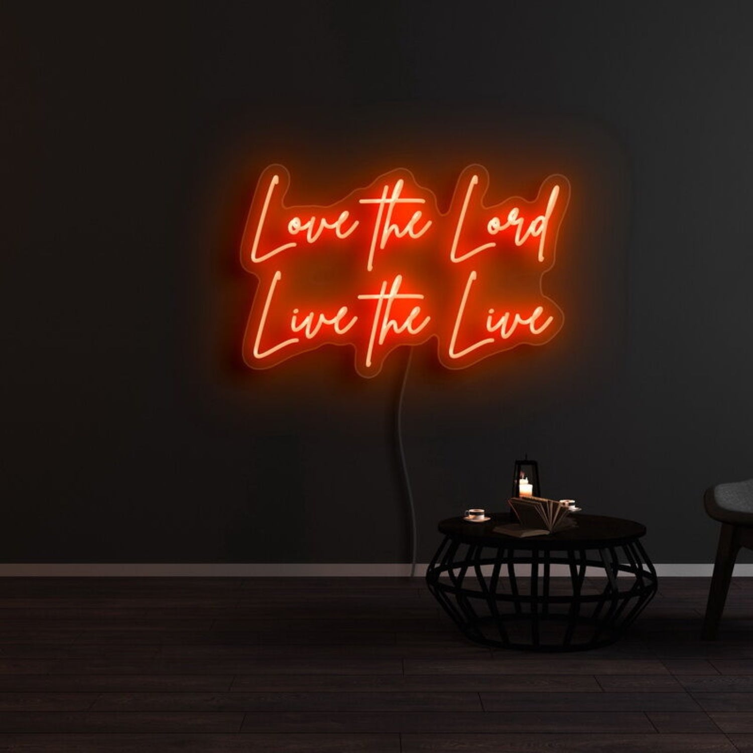 Love The Lord Live The Life Led Neon Sign | Shineneon