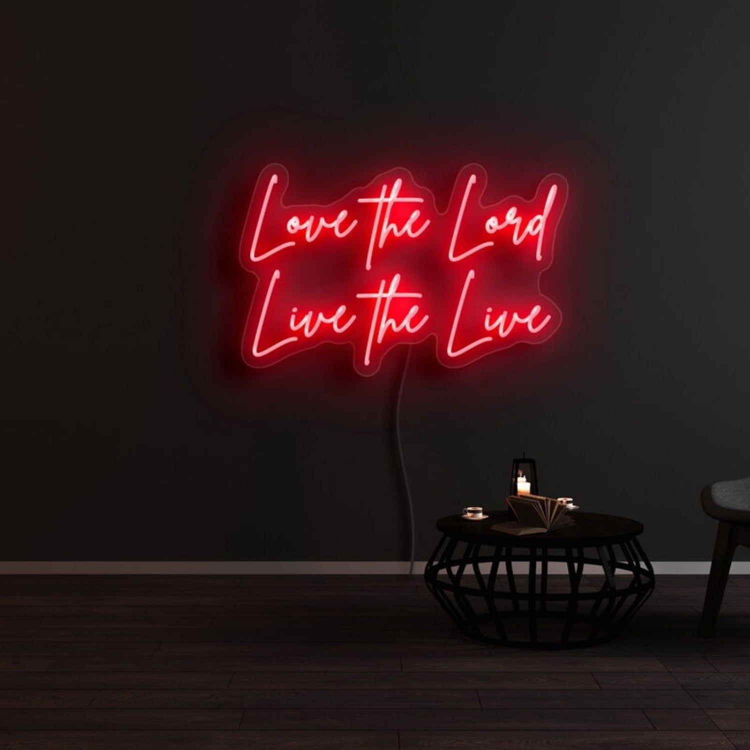 Love The Lord Live The Life Led Neon Sign | Shineneon