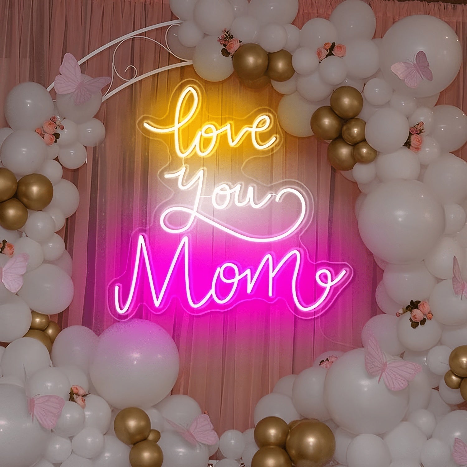 Love You Mom Neon Sign Brighten Moms Day | Shineneon