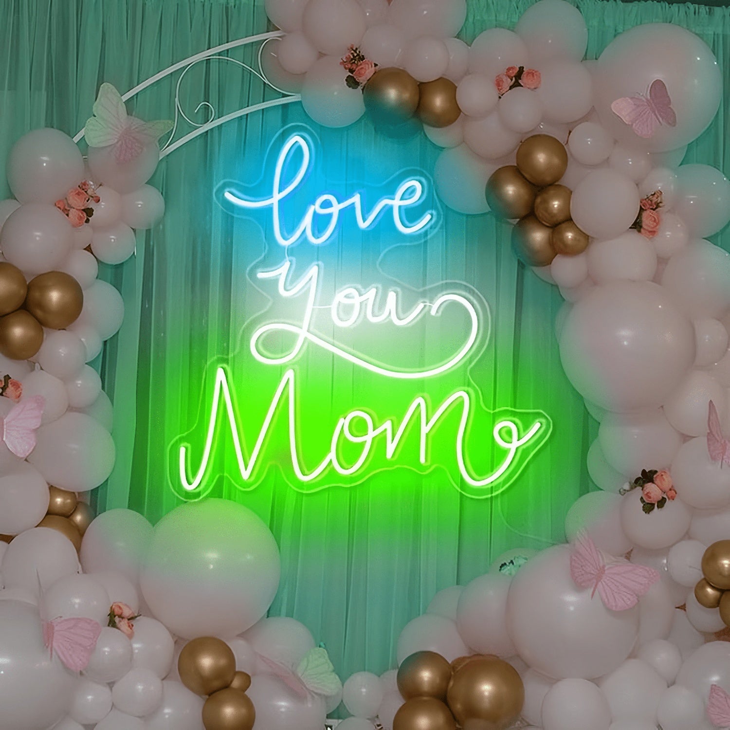 Love You Mom Neon Sign Brighten Moms Day | Shineneon