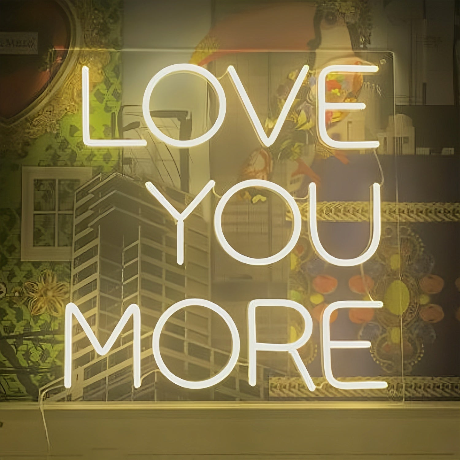 Love You More Neon Sign Express Boundless Affection | Shineneon