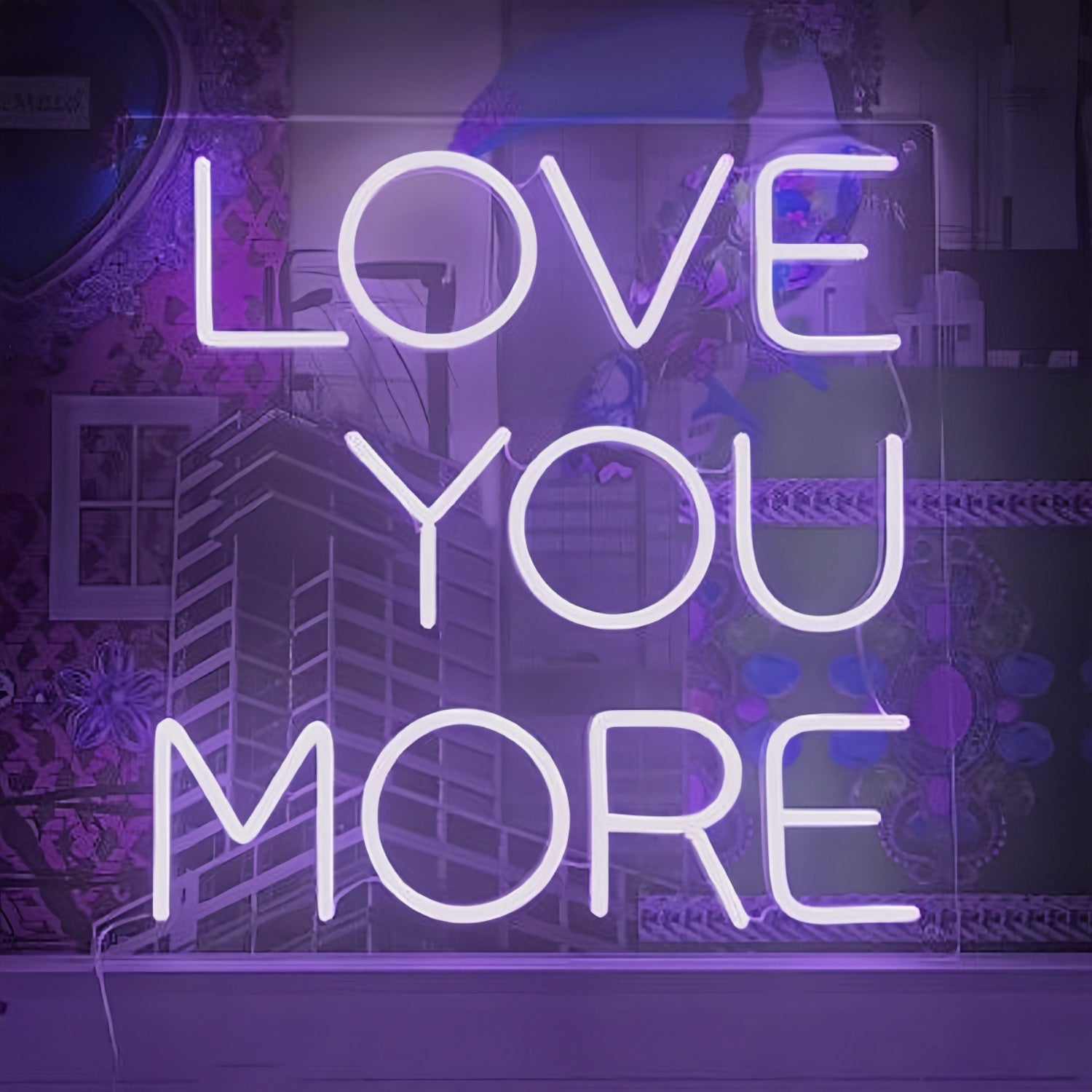 Love You More Neon Sign Express Boundless Affection | Shineneon