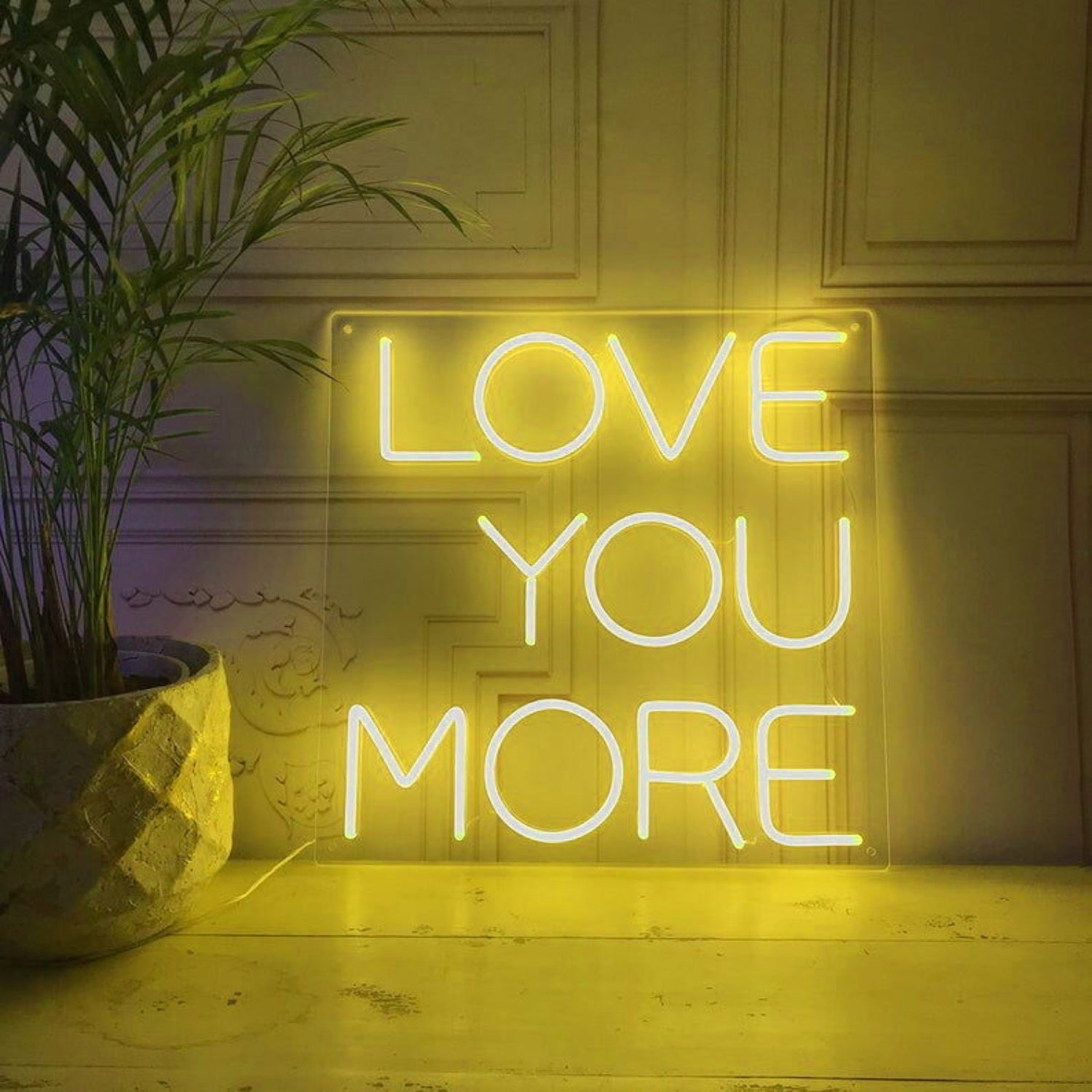 Love You More Neon Sign For Romantic And Loving Spaces | Shineneon