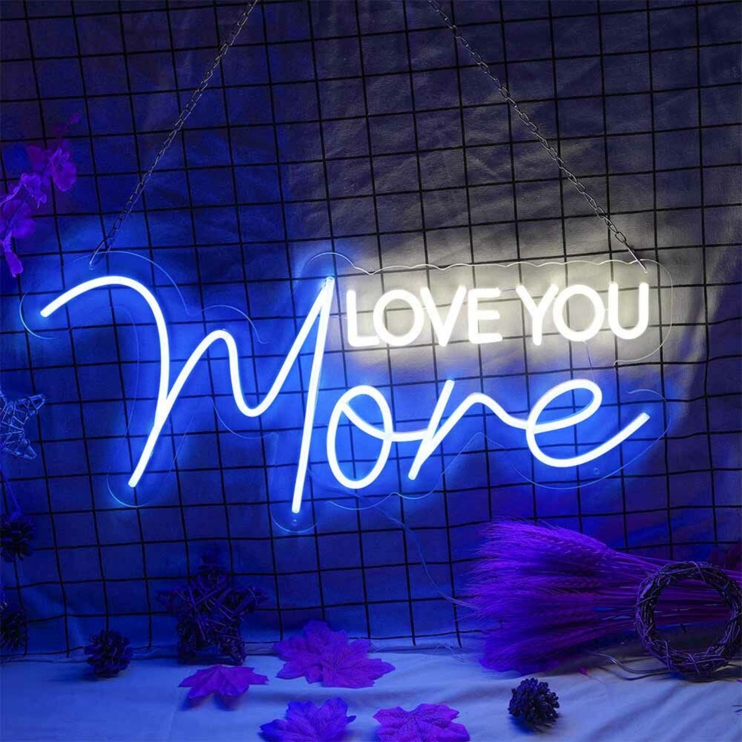 Love You More Neon Sign To Express My Love | Shineneon