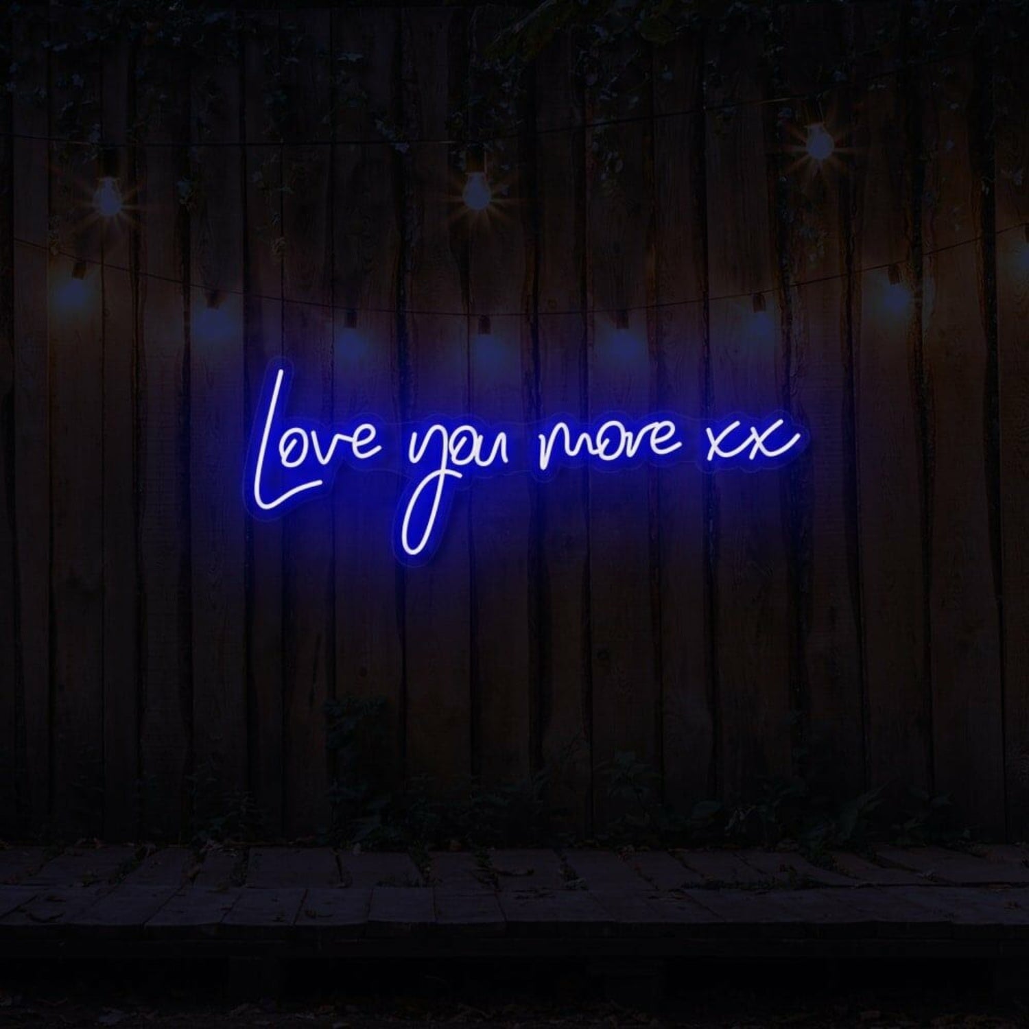 Love You More Xx Led Neon Sign | Shineneon