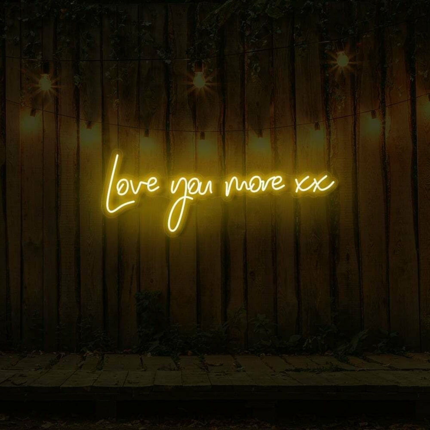 Love You More Xx Led Neon Sign | Shineneon
