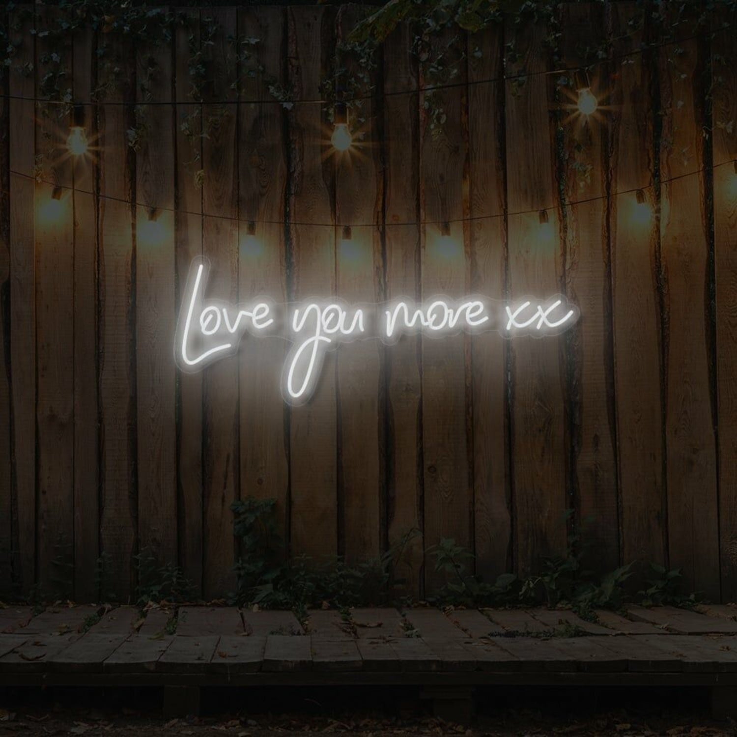 Love You More Xx Led Neon Sign | Shineneon