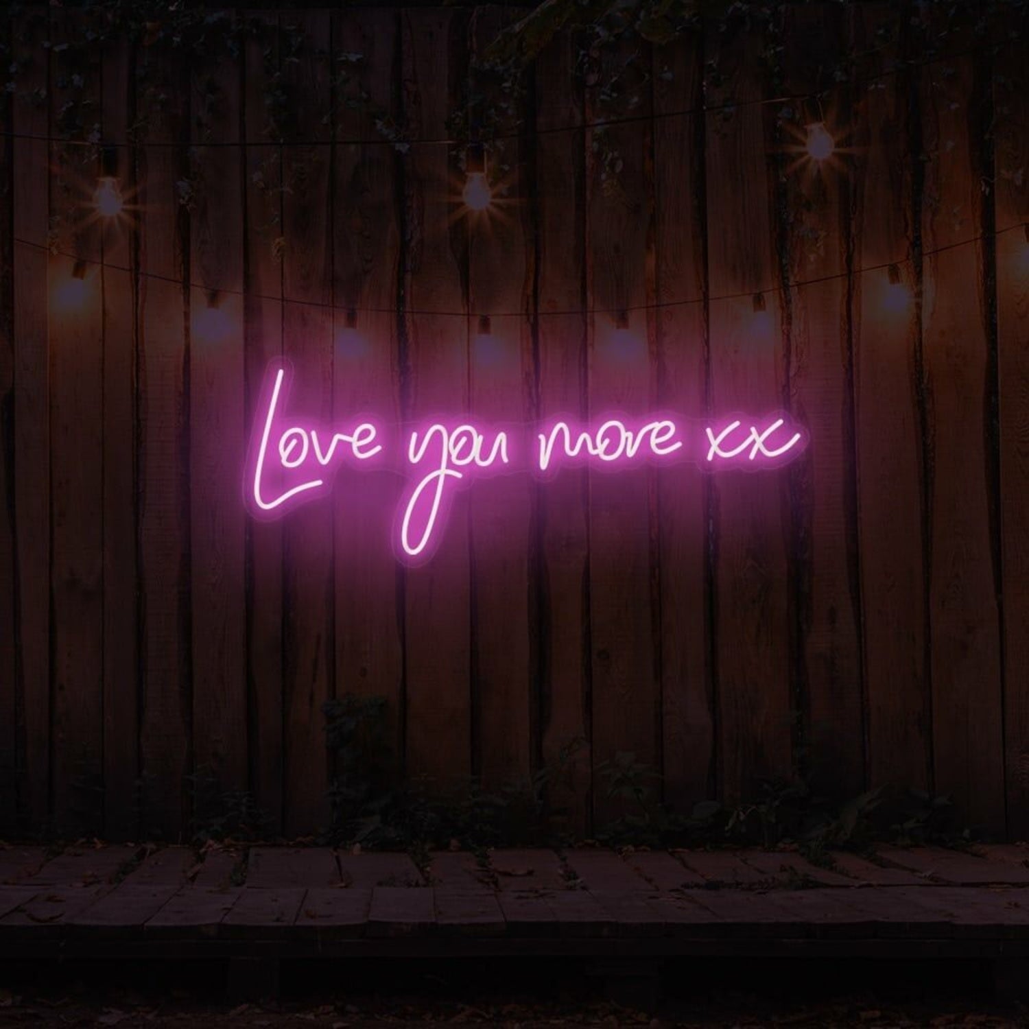 Love You More Xx Led Neon Sign | Shineneon