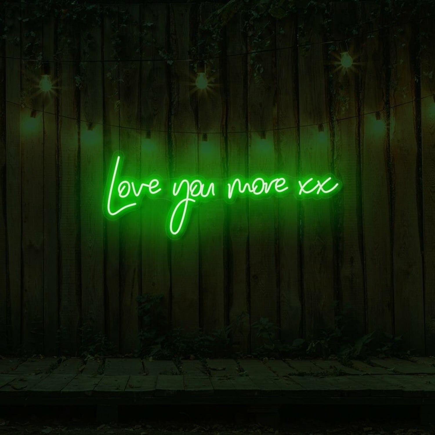 Love You More Xx Led Neon Sign | Shineneon