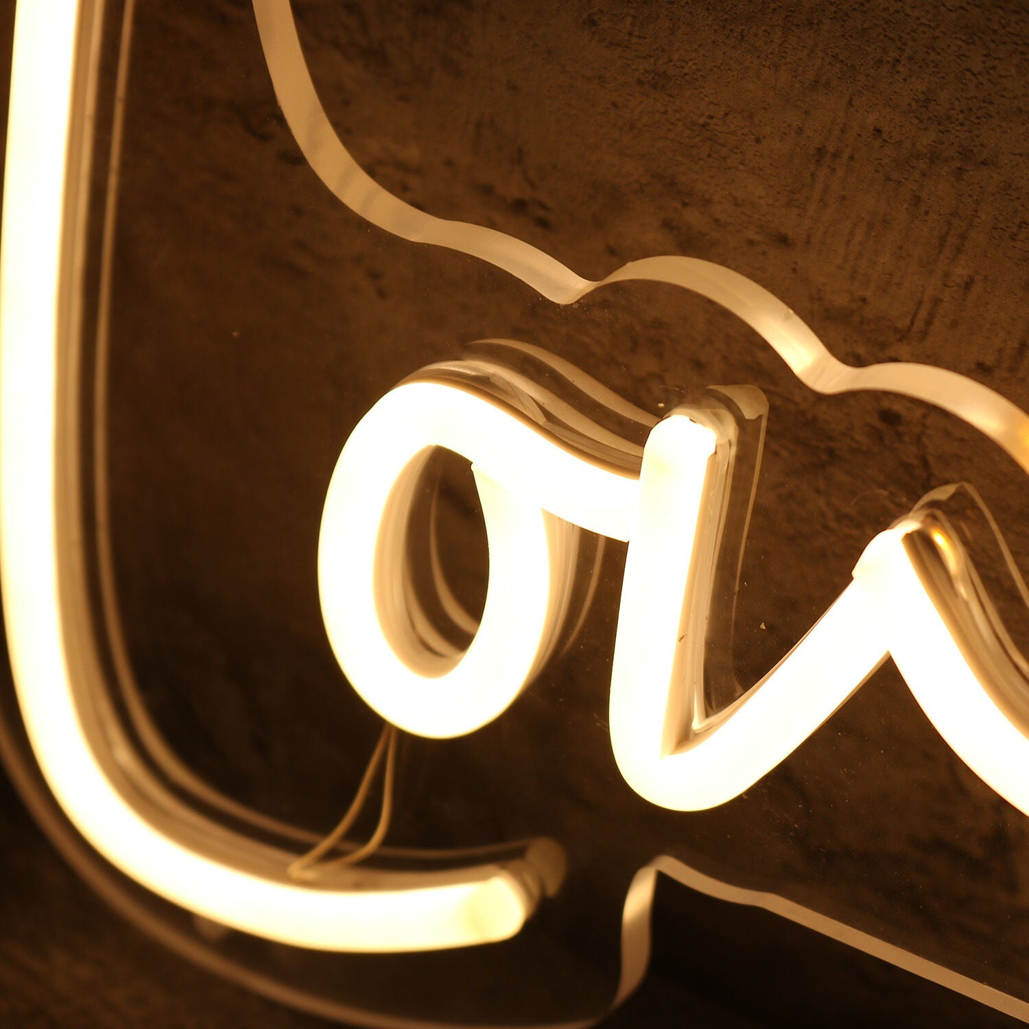 Love You More Yellow Neon Sign | Shineneon