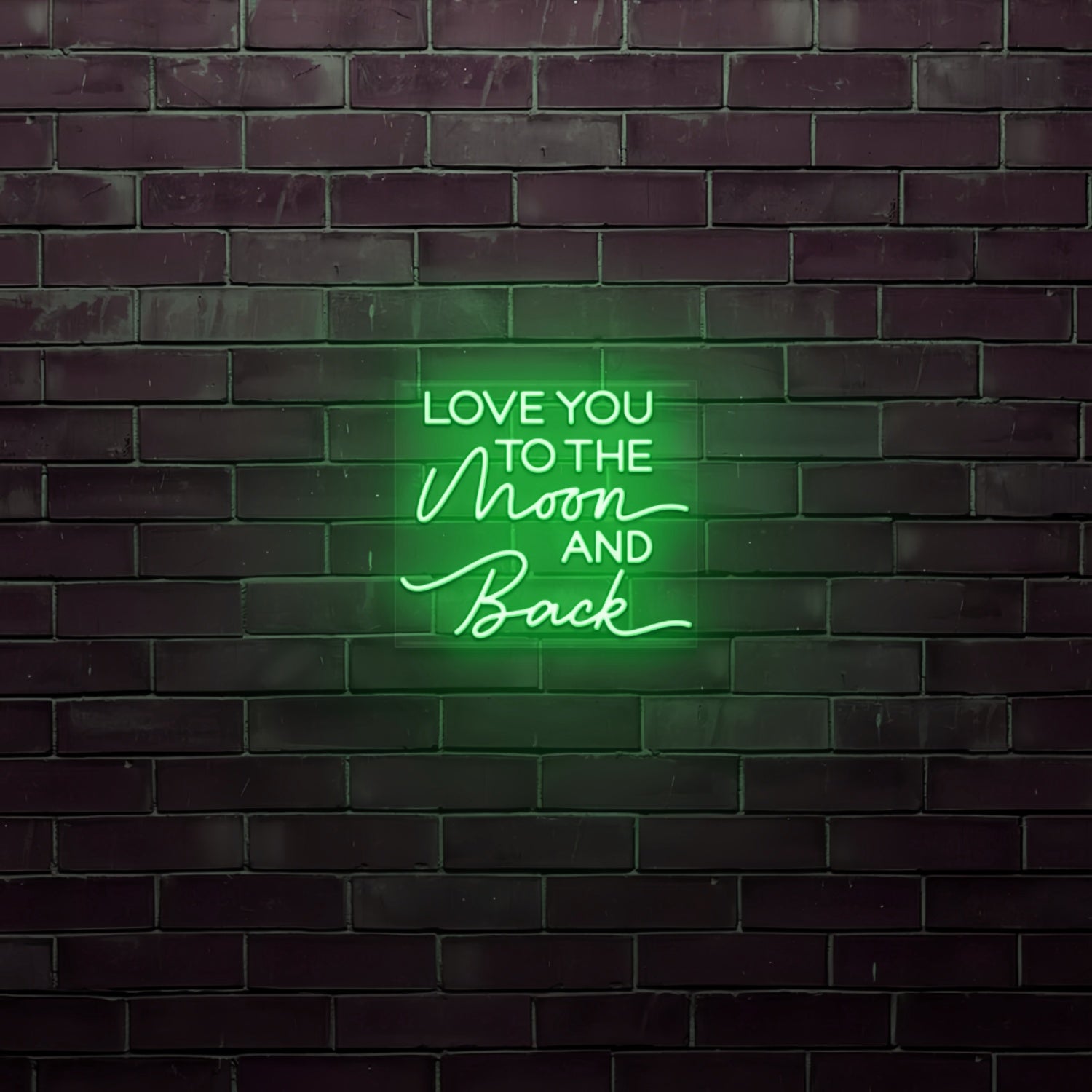 Love You To The Moon And Back Led Neon Sign | Shineneon
